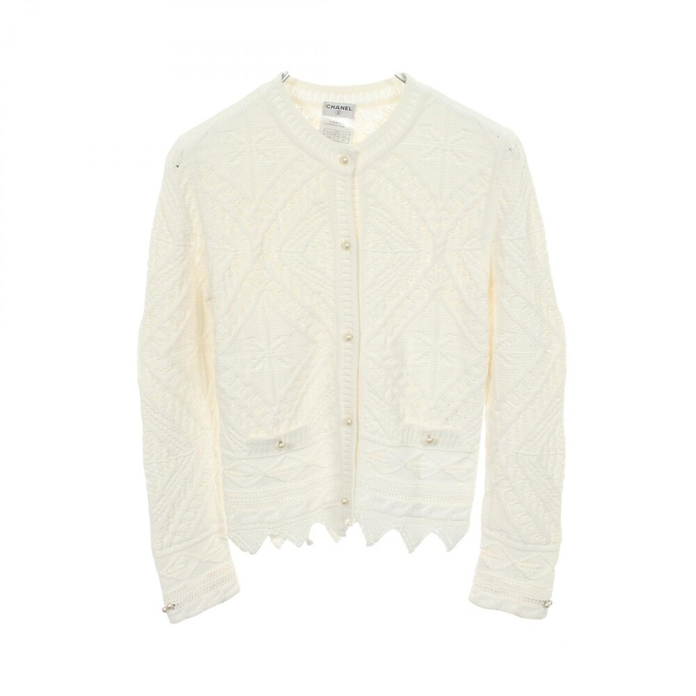 Chanel Crochet Cardigan Top #36 Cotton #339973C86B
